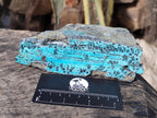 Natural Drusy Coated Chrysocolla with Malachite Specimens x 3 From Lupoto Mine, Congo