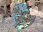 Polished Large Labradorite Standing Display Piece x 1 From Madagascar