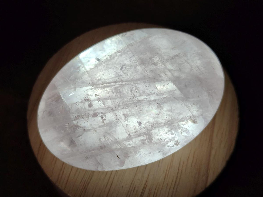 Polished Gemmy Rose Quartz Palm Stones x 12 From Madagascar