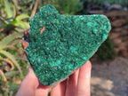 Natural Crystalline Malachite Specimens x 2 From Tenke Fungurume, Congo