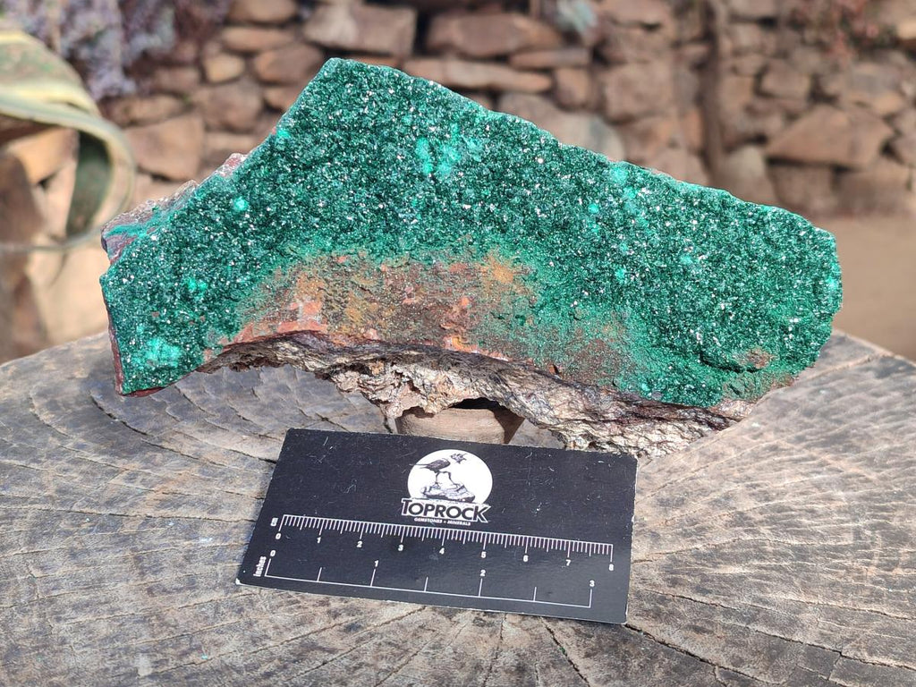 Natural Crystalline Malachite Specimens x 2 From Tenke Fungurume, Congo