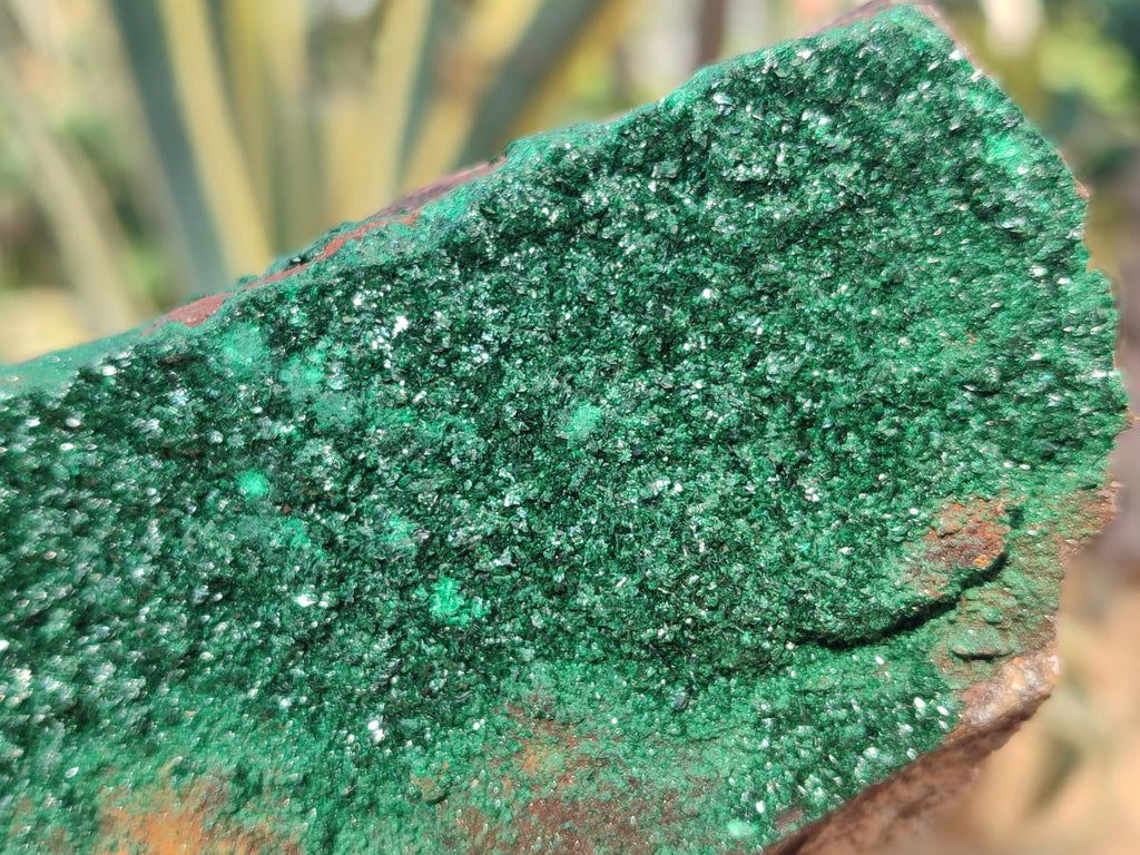 Natural Crystalline Malachite Specimens x 2 From Tenke Fungurume, Congo