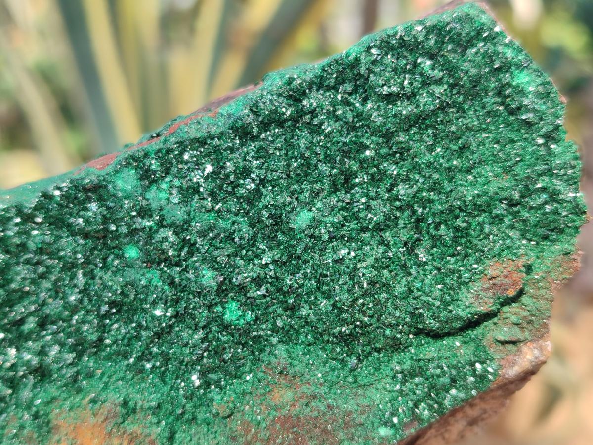 Natural Crystalline Malachite Specimens x 2 From Tenke Fungurume, Congo