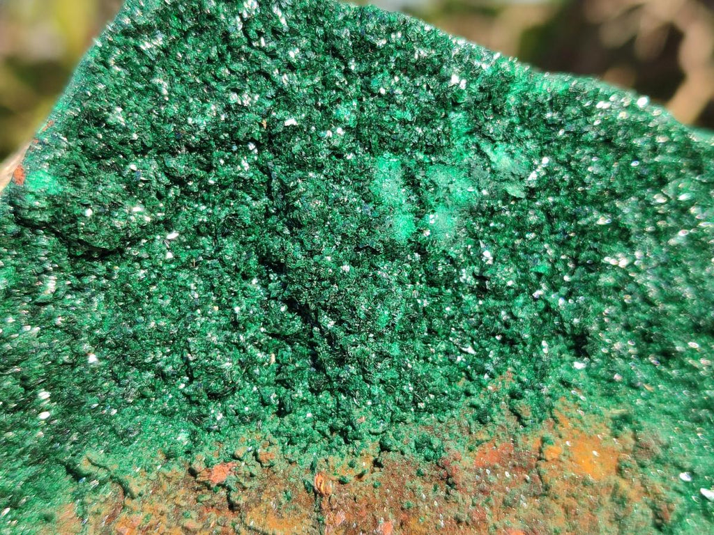 Natural Crystalline Malachite Specimens x 2 From Tenke Fungurume, Congo