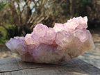 Natural Sunburst Spirit Amethyst Clusters x 3 From Boekenhouthoek, South Africa