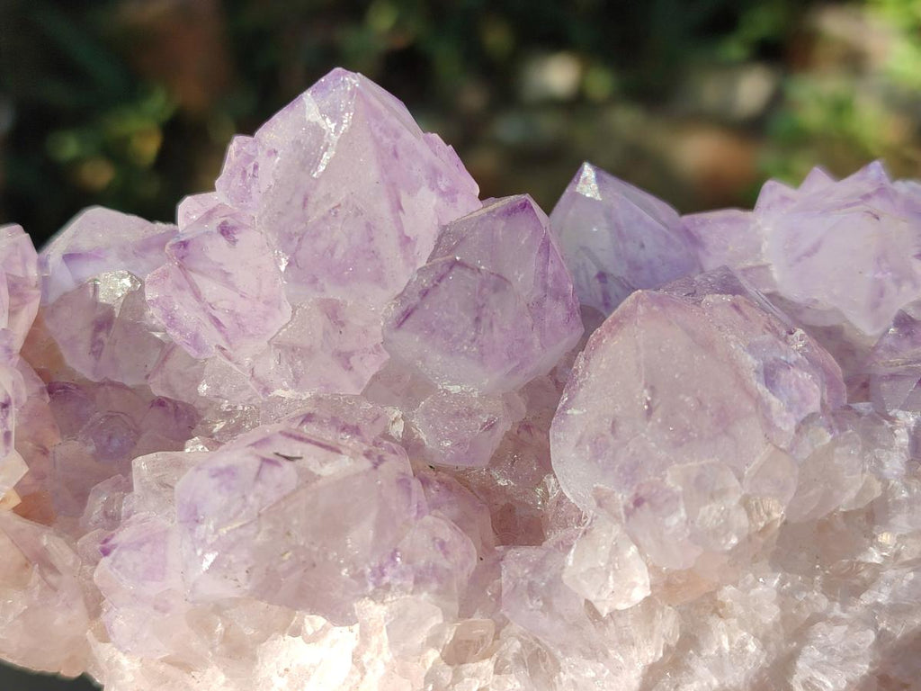 Natural Sunburst Spirit Amethyst Clusters x 3 From Boekenhouthoek, South Africa