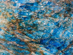 Polished Blue Apatite Standing Display Pieces x 3 From Betroka, Madagascar - Toprock Gemstones and Minerals 