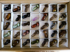 Polished Mix of Small Selected Mushrooms x 35 From Madagascar