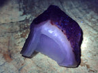 Polished One Side Blue Lace Agate Geodes x 12 From Nsanje, Malawi