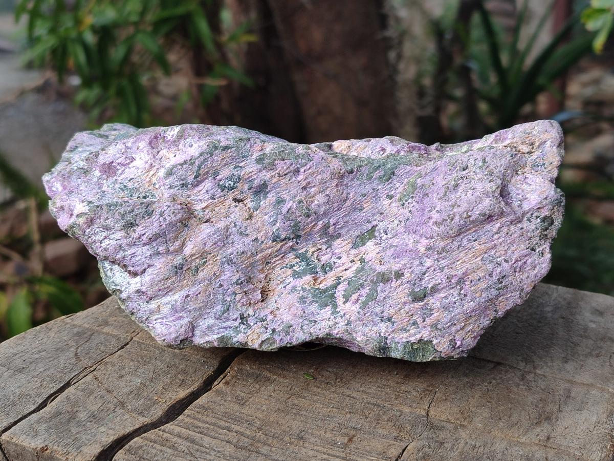 Natural Cobbed Stichtite Specimens x 6 From Barberton, South Africa
