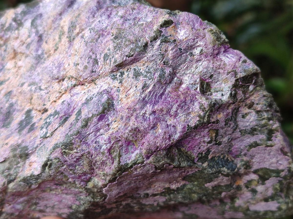 Natural Cobbed Stichtite Specimens x 6 From Barberton, South Africa
