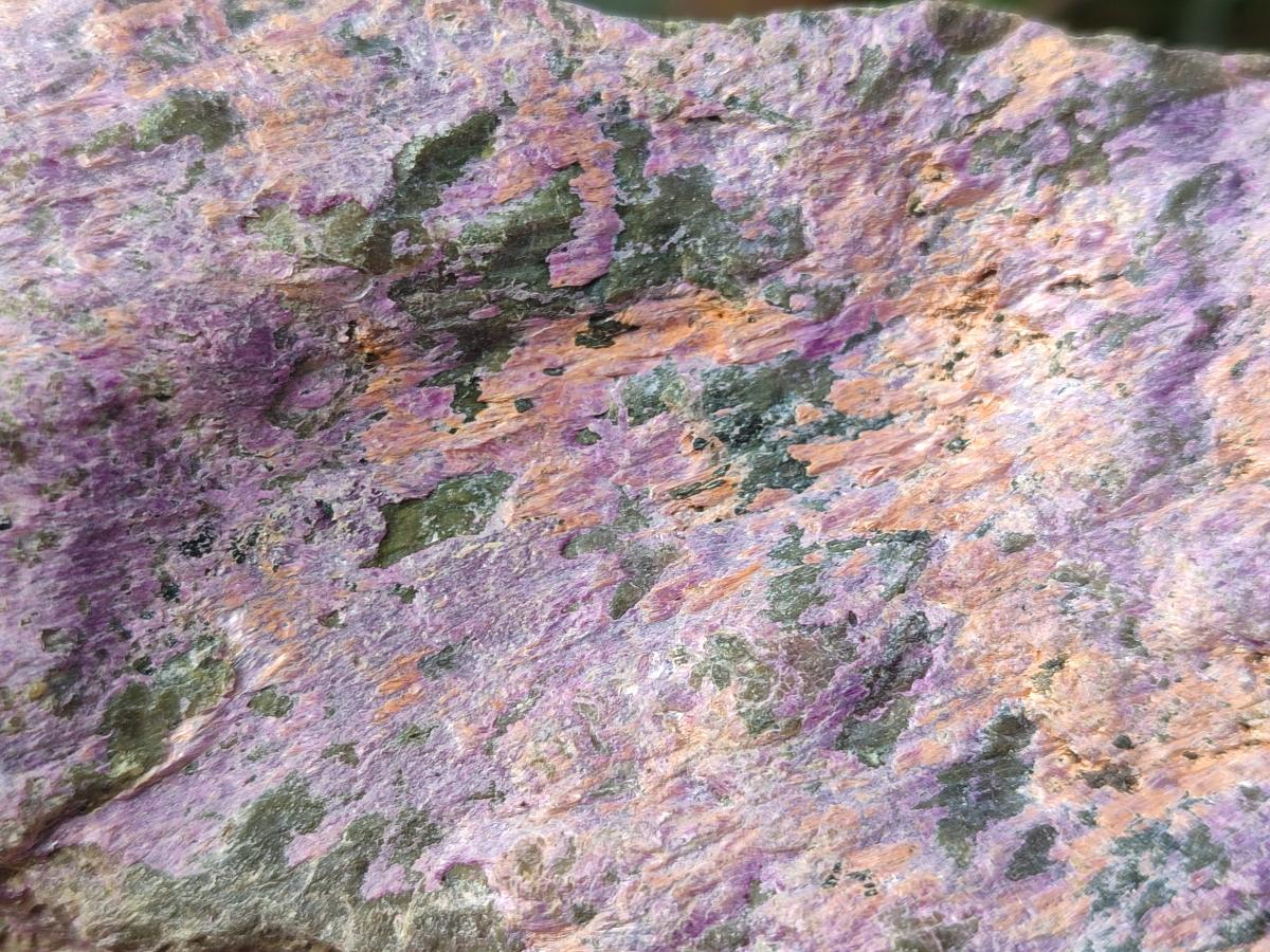 Natural Cobbed Stichtite Specimens x 6 From Barberton, South Africa
