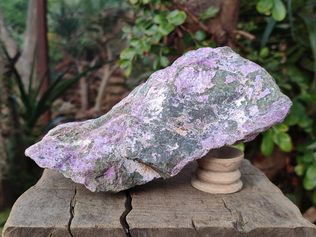 Natural Cobbed Stichtite Specimens x 6 From Barberton, South Africa