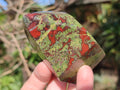 Polished Bastite Dragonsblood Stone Display Crystals x 4 From Tshipise, South Africa - Toprock Gemstones and Minerals 