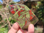 Polished Bastite Dragonsblood Stone Display Crystals x 4 From Tshipise, South Africa - Toprock Gemstones and Minerals 
