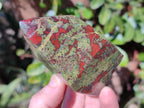 Polished Bastite Dragonsblood Stone Display Crystals x 4 From Tshipise, South Africa - Toprock Gemstones and Minerals 