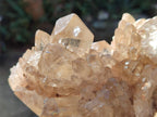 Polished and Natural Cascading Smokey Citrine Quartz Clusters x 2 From Luena, Congo - Toprock Gemstones and Minerals 