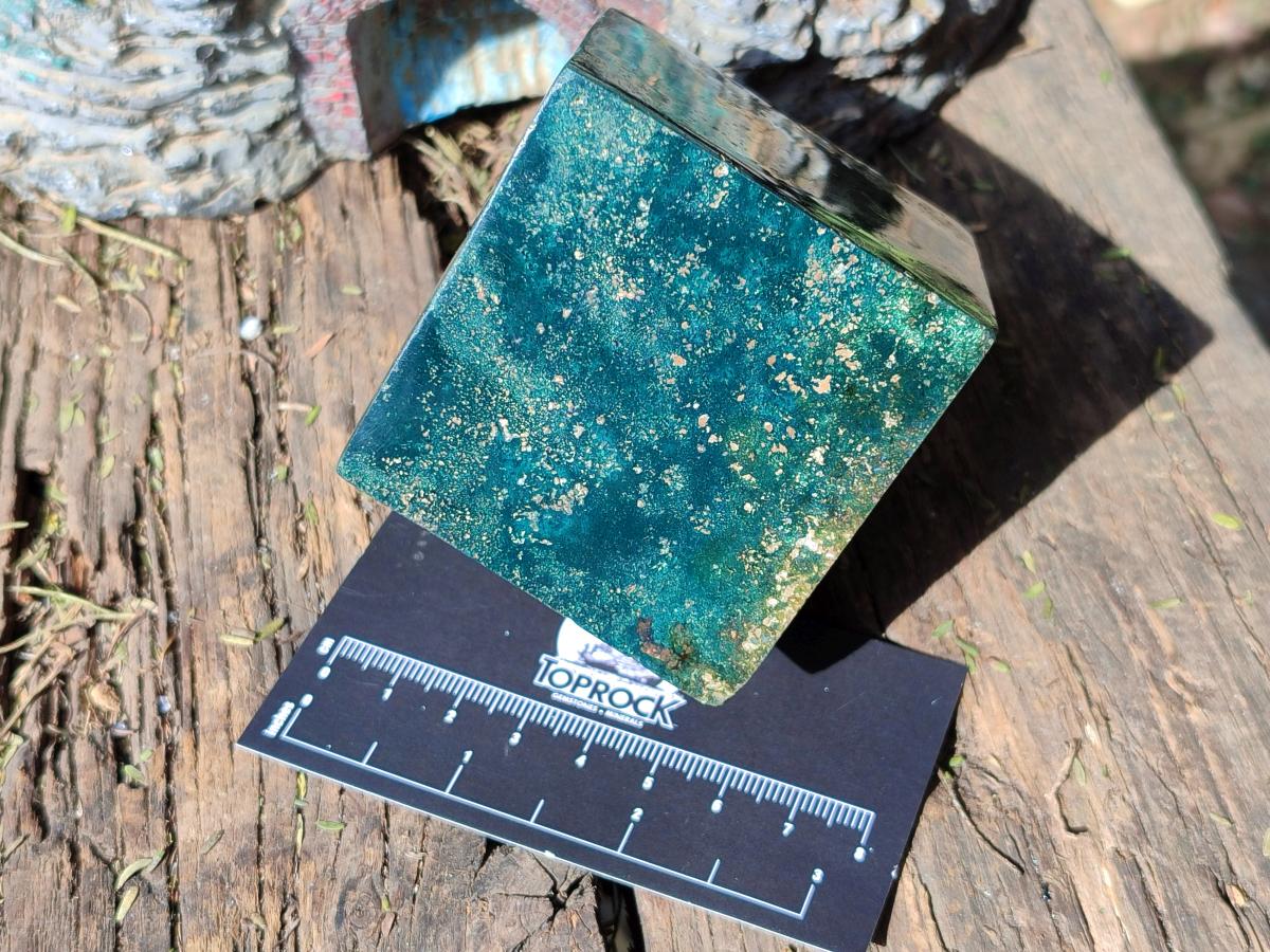 Polished Ocean Jasper Cubes x 3 From Northwest Coast, Madagascar - Toprock Gemstones and Minerals 