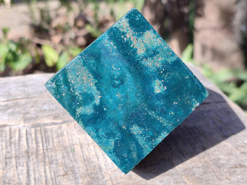 Polished Ocean Jasper Cubes x 3 From Northwest Coast, Madagascar - Toprock Gemstones and Minerals 