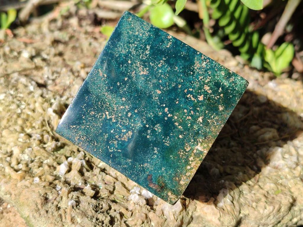 Polished Ocean Jasper Cubes x 3 From Northwest Coast, Madagascar - Toprock Gemstones and Minerals 