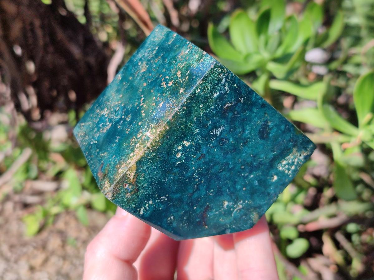 Polished Ocean Jasper Cubes x 3 From Northwest Coast, Madagascar - Toprock Gemstones and Minerals 