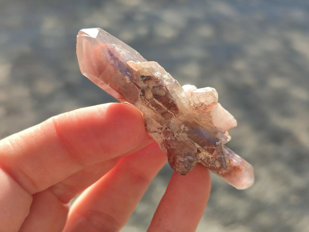 Natural Red Hematoid Quartz Crystals x 24 From Karoi, Zimbabwe - Toprock Gemstones and Minerals 
