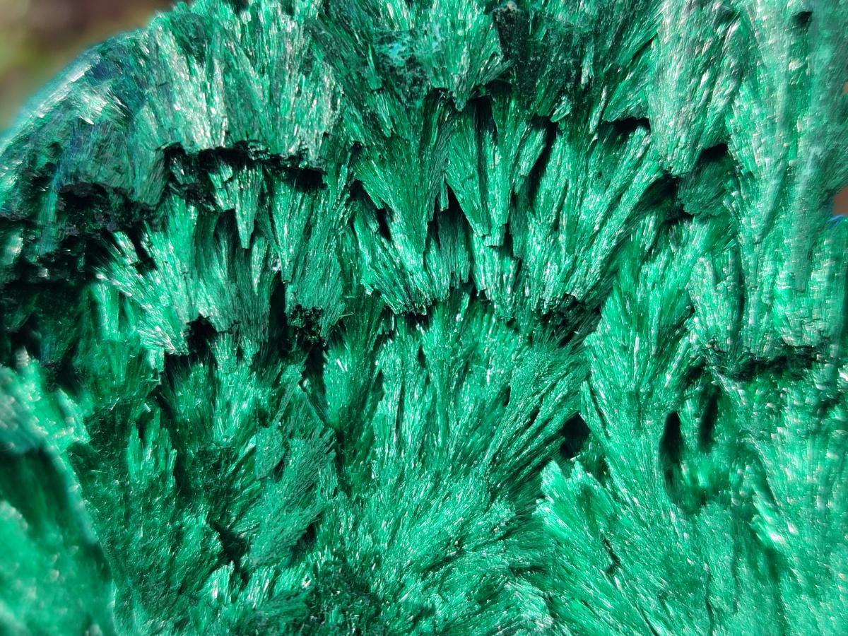 Natural Silky Malachite Specimens x 3 From Kasompe, Congo - Toprock Gemstones and Minerals 