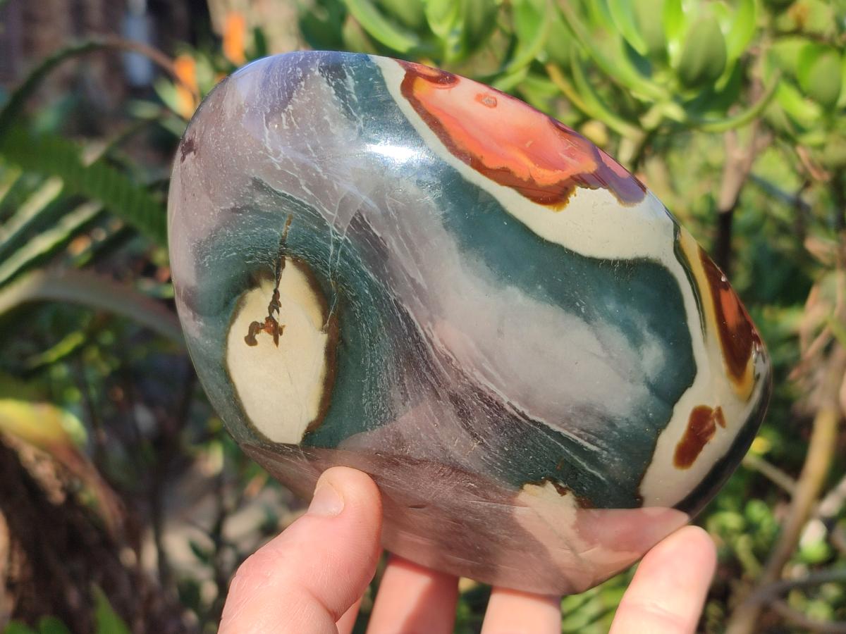 Polished Polychrome Jasper Bowls x 2 From NW Coast, Madagascar - Toprock Gemstones and Minerals 