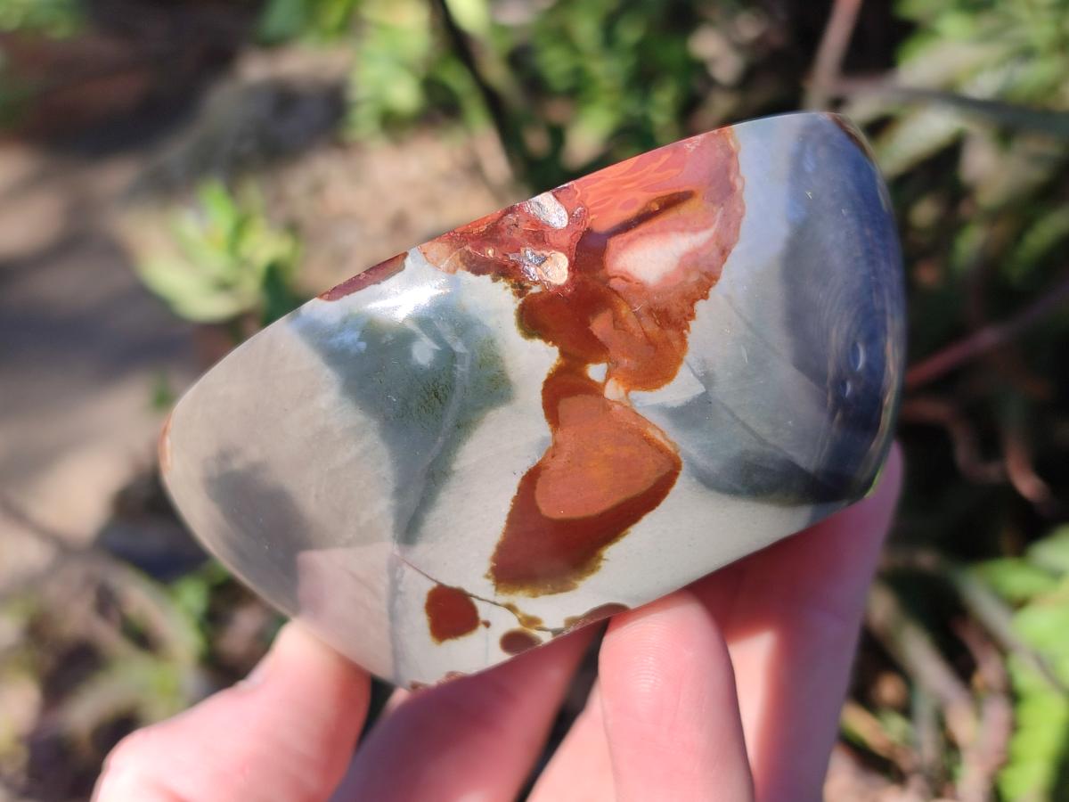 Polished Polychrome Jasper Bowls x 2 From NW Coast, Madagascar - Toprock Gemstones and Minerals 