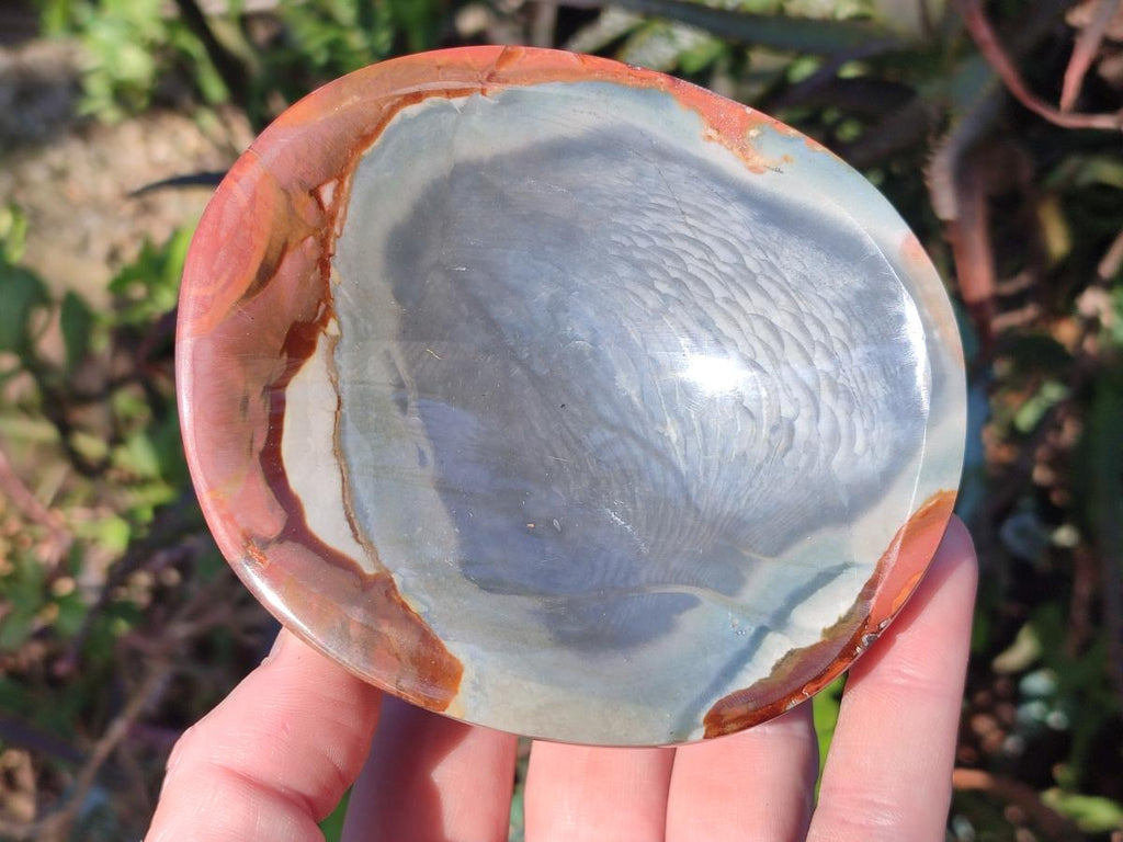 Polished Polychrome Jasper Bowls x 2 From NW Coast, Madagascar - Toprock Gemstones and Minerals 