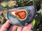 Polished Polychrome Jasper Bowls x 2 From NW Coast, Madagascar - Toprock Gemstones and Minerals 