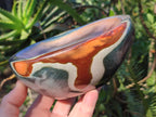 Polished Polychrome Jasper Bowls x 2 From NW Coast, Madagascar - Toprock Gemstones and Minerals 