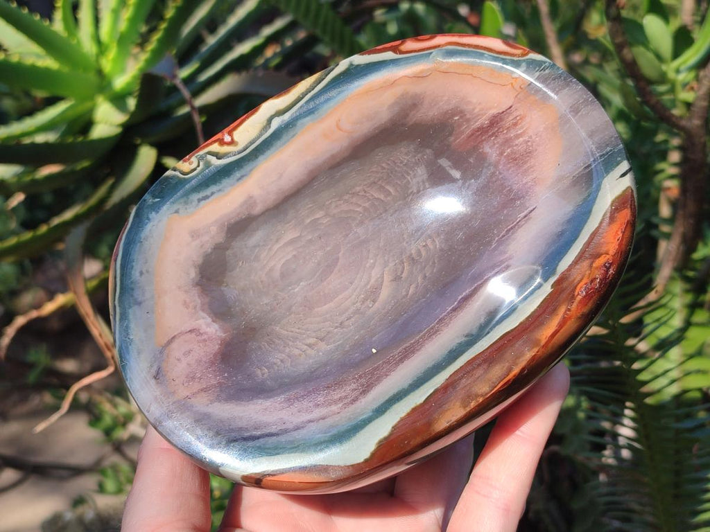 Polished Polychrome Jasper Bowls x 2 From NW Coast, Madagascar - Toprock Gemstones and Minerals 
