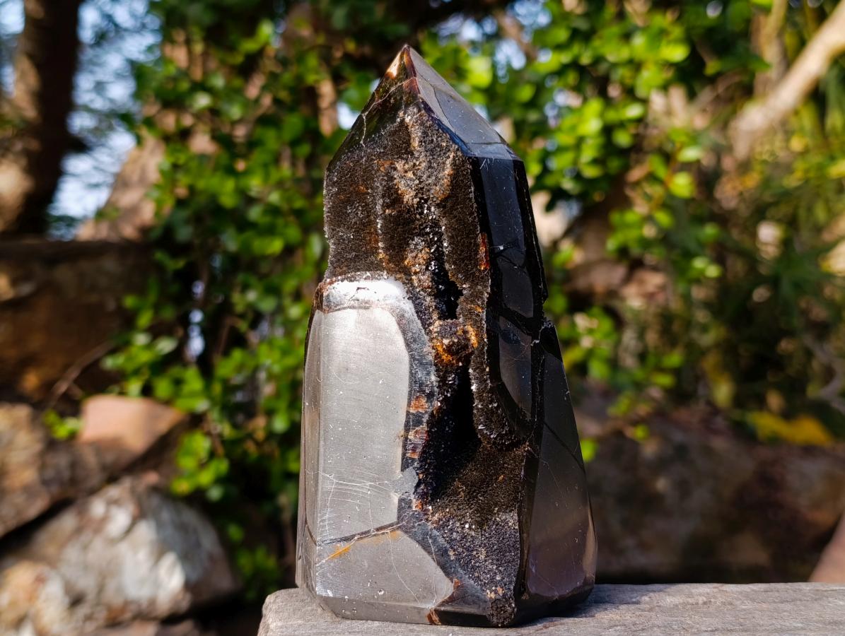 Polished and Natural Septerye Sauvage Display Crystals x 3 From Mahajanga, Madagascar - Toprock Gemstones and Minerals 