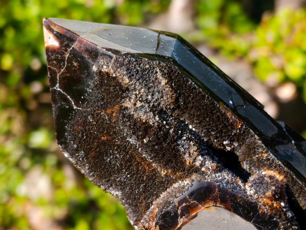 Polished and Natural Septerye Sauvage Display Crystals x 3 From Mahajanga, Madagascar - Toprock Gemstones and Minerals 