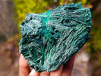Natural Silky Malachite Specimens x 6 From Kasompe, Congo - Toprock Gemstones and Minerals 