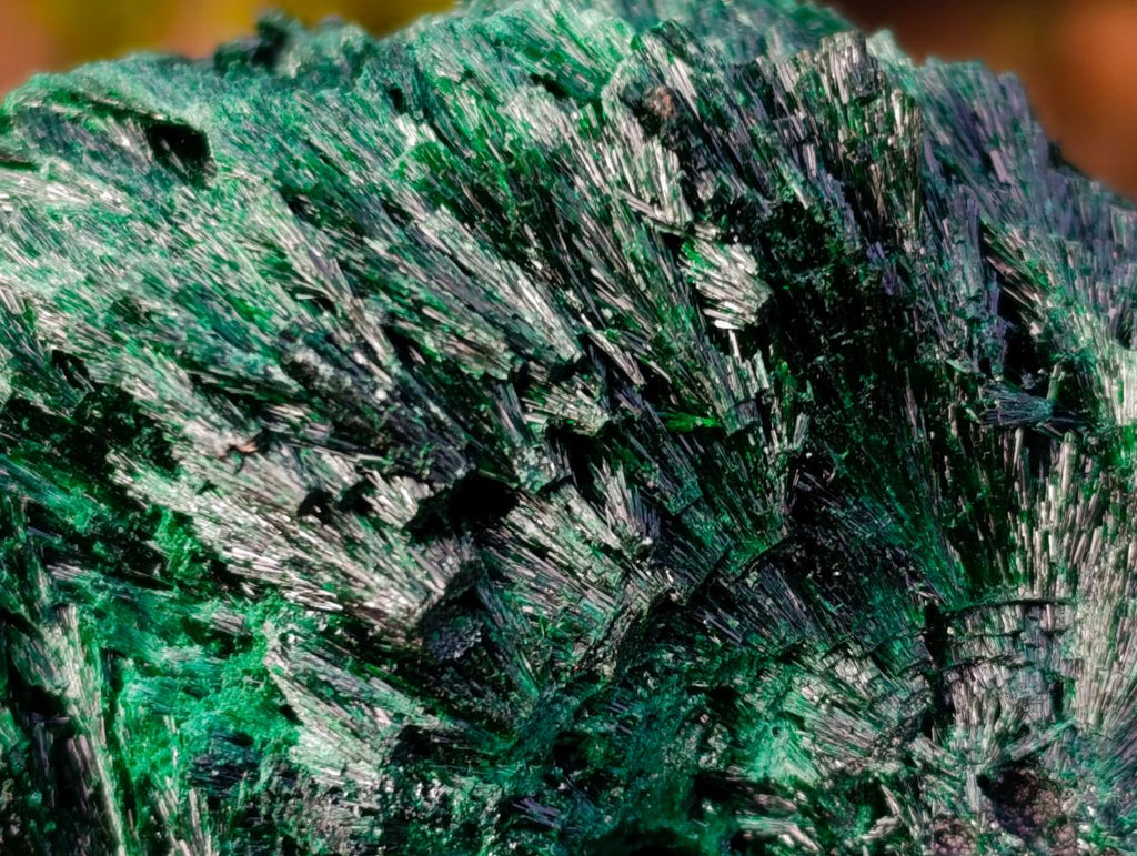 Natural Silky Malachite Specimens x 6 From Kasompe, Congo - Toprock Gemstones and Minerals 