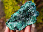 Natural Silky Malachite Specimens x 6 From Kasompe, Congo - Toprock Gemstones and Minerals 