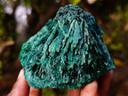Natural Silky Malachite Specimens x 6 From Kasompe, Congo - Toprock Gemstones and Minerals 