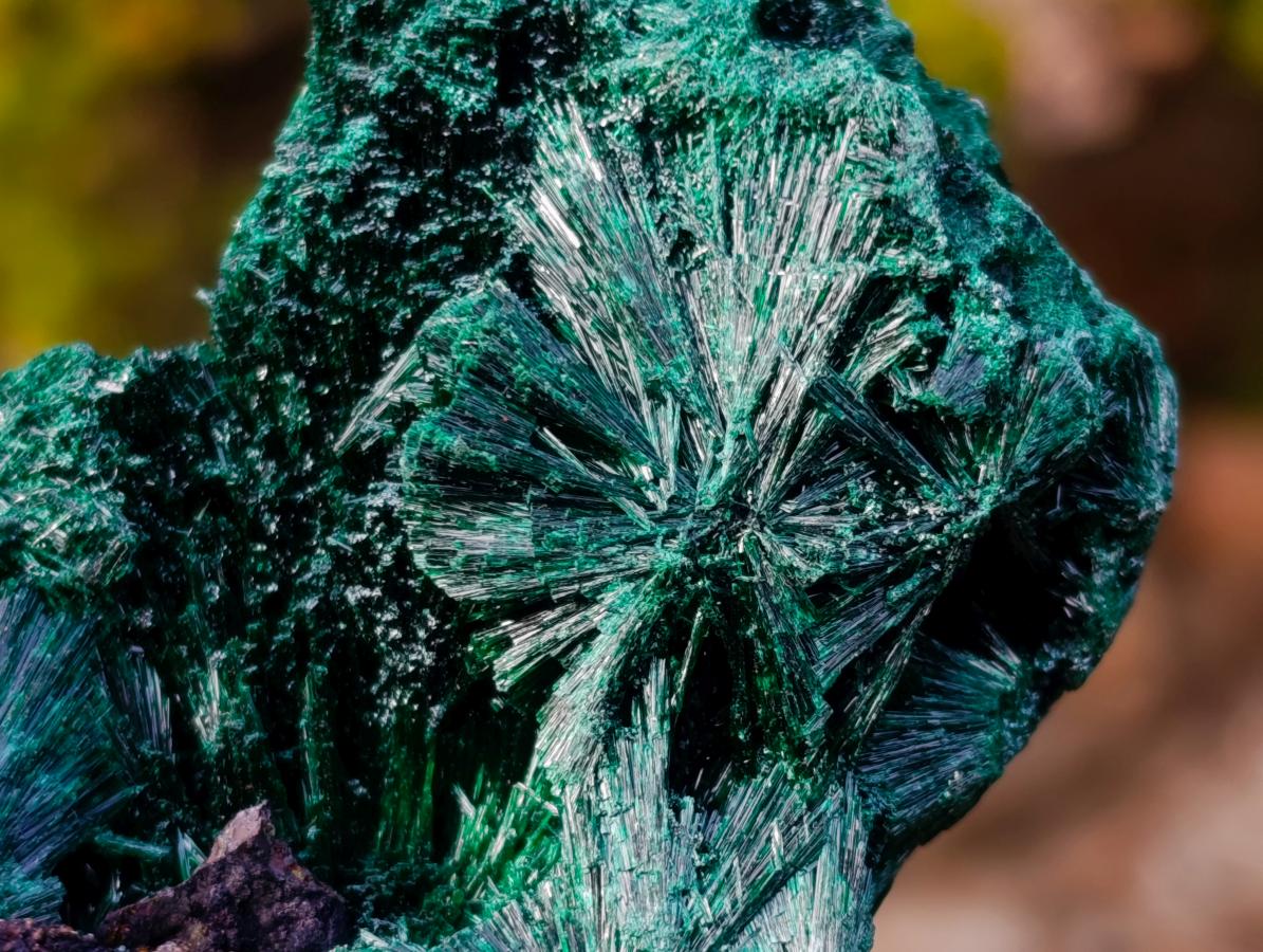 Natural Silky Malachite Specimens x 6 From Kasompe, Congo - Toprock Gemstones and Minerals 
