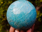 Polished Amazonite Spheres x 3 From Madagascar - Toprock Gemstones and Minerals 