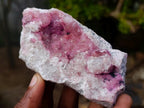 Natural Spherocobaltite Specimens x 6 From Musonoi Mine, Congo - Toprock Gemstones and Minerals 