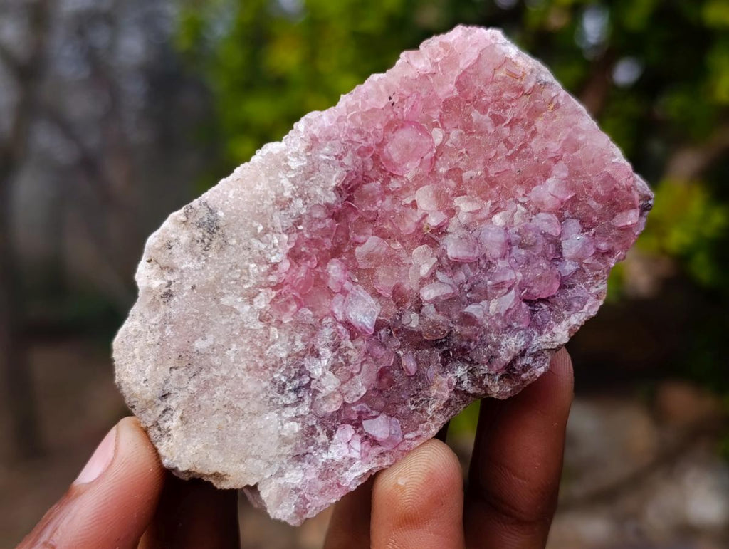 Natural Spherocobaltite Specimens x 6 From Musonoi Mine, Congo - Toprock Gemstones and Minerals 
