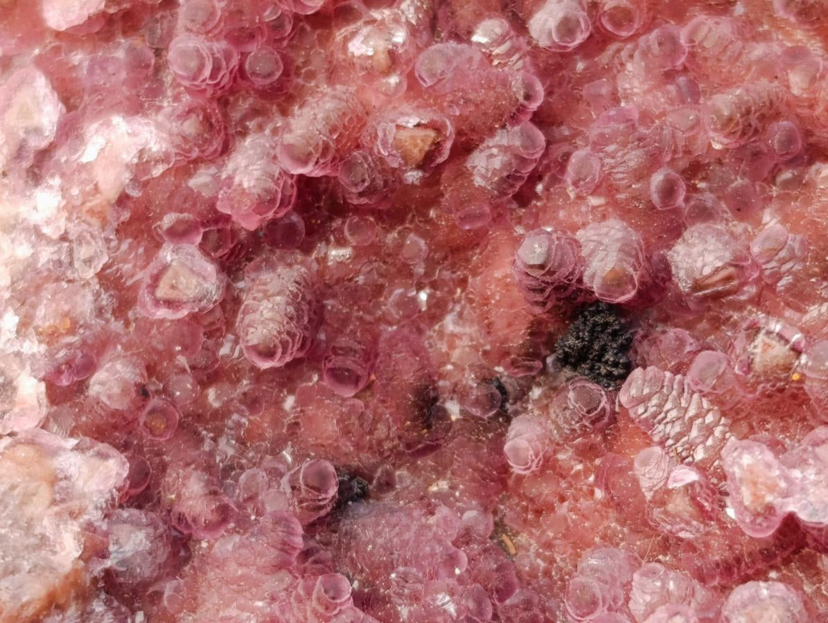 Natural Spherocobaltite Specimens x 6 From Musonoi Mine, Congo - Toprock Gemstones and Minerals 