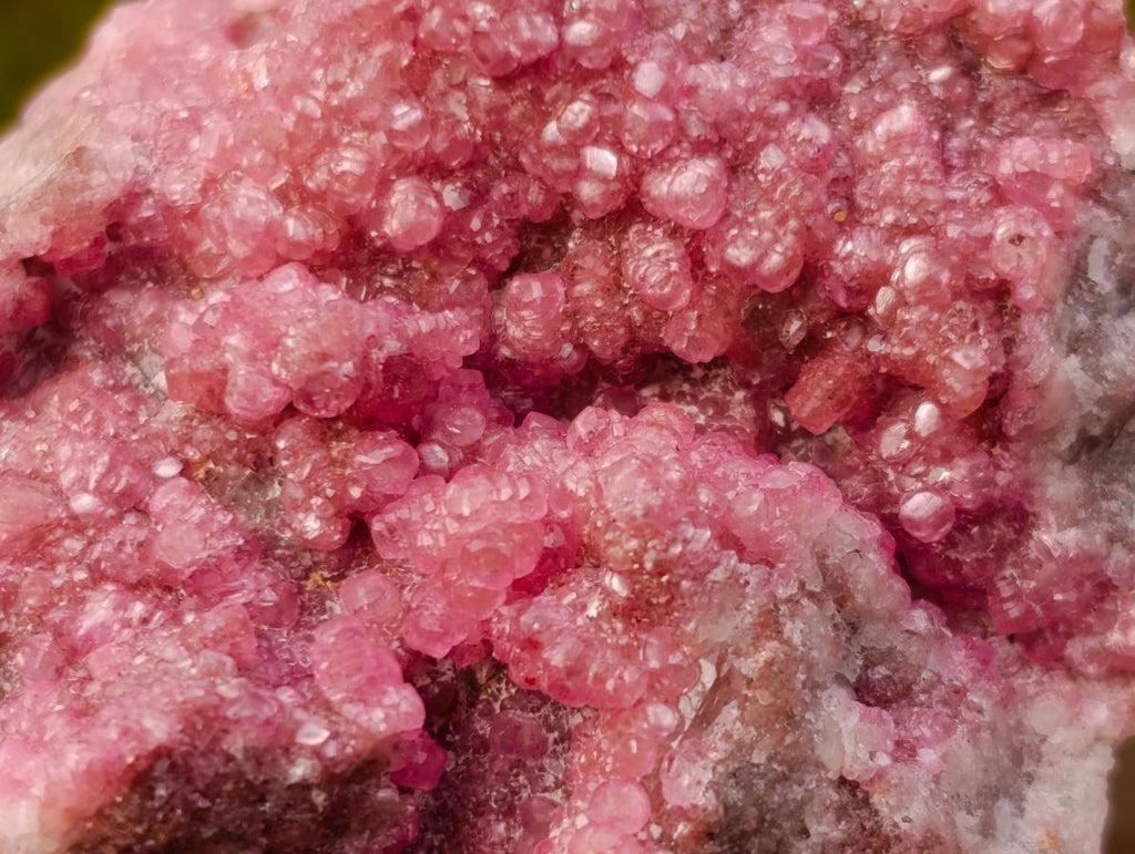Natural Spherocobaltite Specimens x 6 From Musonoi Mine, Congo - Toprock Gemstones and Minerals 