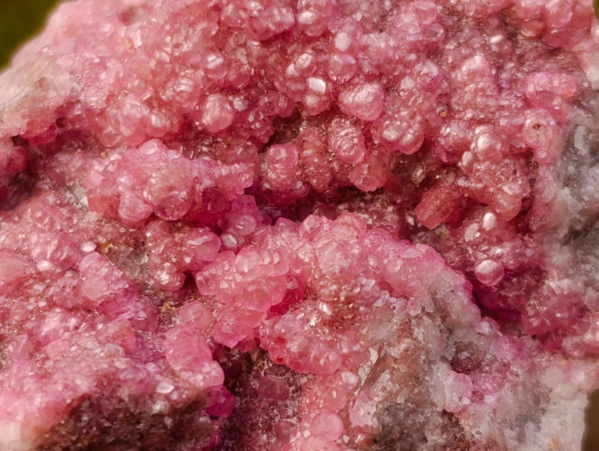 Natural Spherocobaltite Specimens x 6 From Musonoi Mine, Congo - Toprock Gemstones and Minerals 