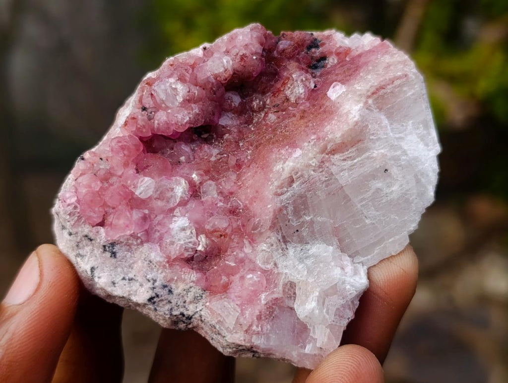 Natural Spherocobaltite Specimens x 6 From Musonoi Mine, Congo - Toprock Gemstones and Minerals 