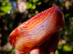 Polished Carnelian Agate Gemstone Bowls x 4 From Madagascar - Toprock Gemstones and Minerals 