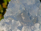 Natural Blue Celestite Geode Specimens x 3 From Sakoany, Madagascar - Toprock Gemstones and Minerals 