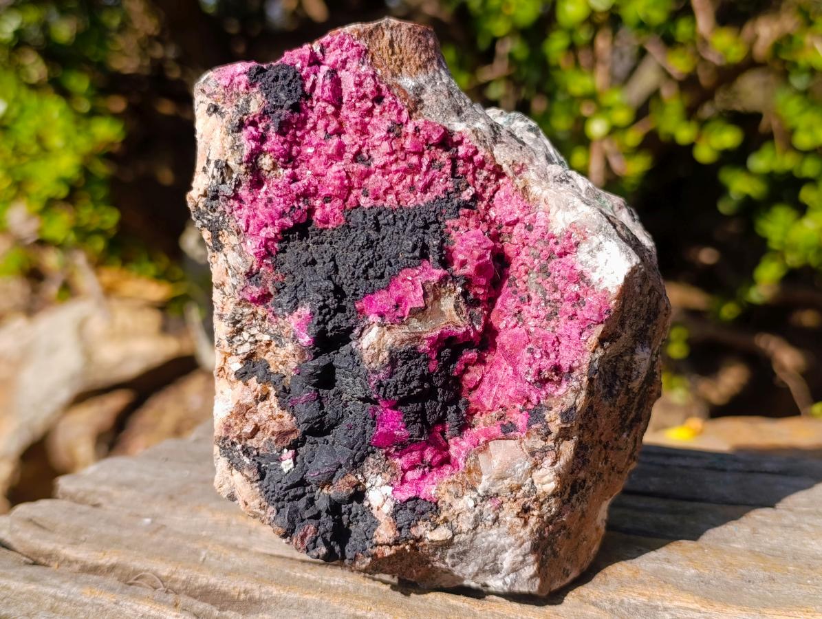 Natural Salrose Cobaltoan Dolomite Specimens with Heterogenite x 2 From Kakanda, Congo - Toprock Gemstones and Minerals 